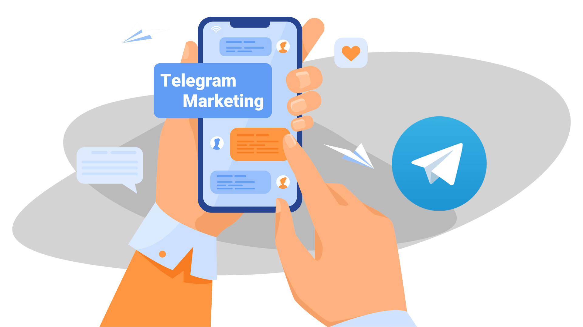 تبلیغات در تلگرام - بازاریابی تلگرامی - کمپین تبلیغاتی تلگرامی - دیما
